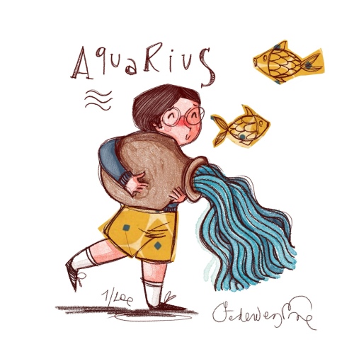 Federica Porro - acquario lui